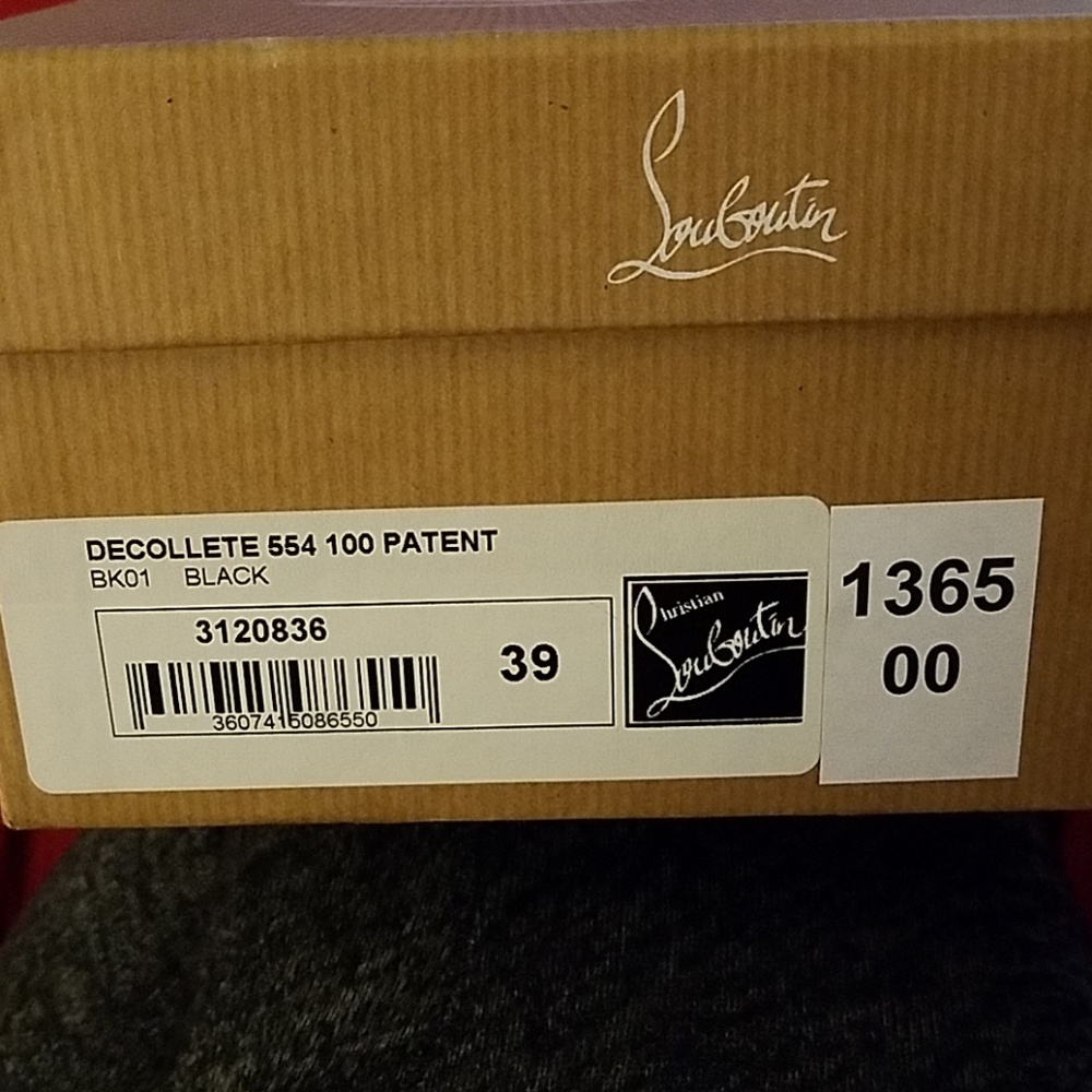 Decollette 554 100 Patent/ Black - Picture 5 of 7